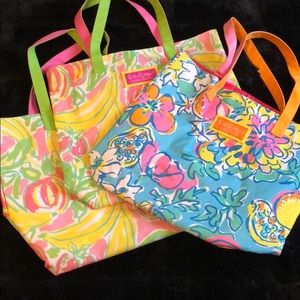 Lilly Pulitzer for Estée Lauder Totes